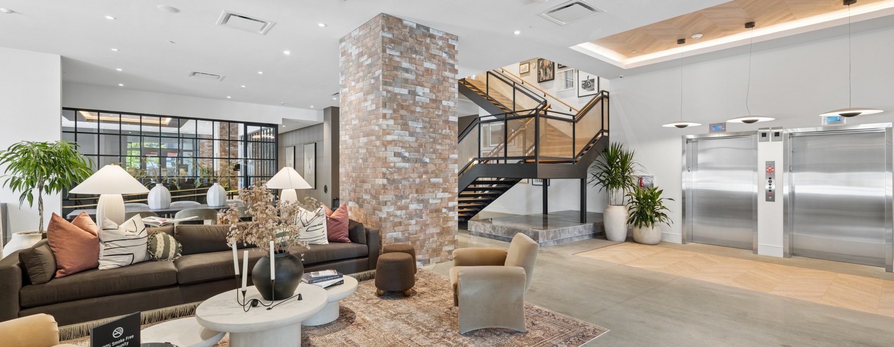 Resident Lobby Beach Street Landing Philadelphia PA